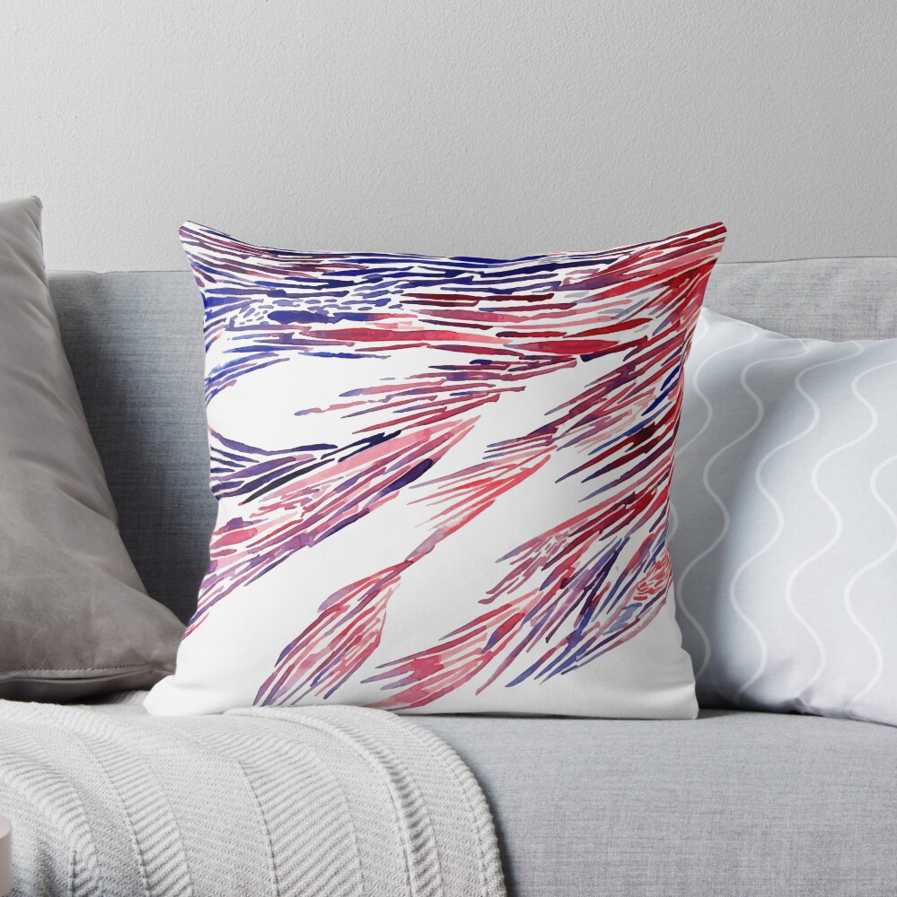 Item preview, Throw Pillow designed and sold by hookneye.