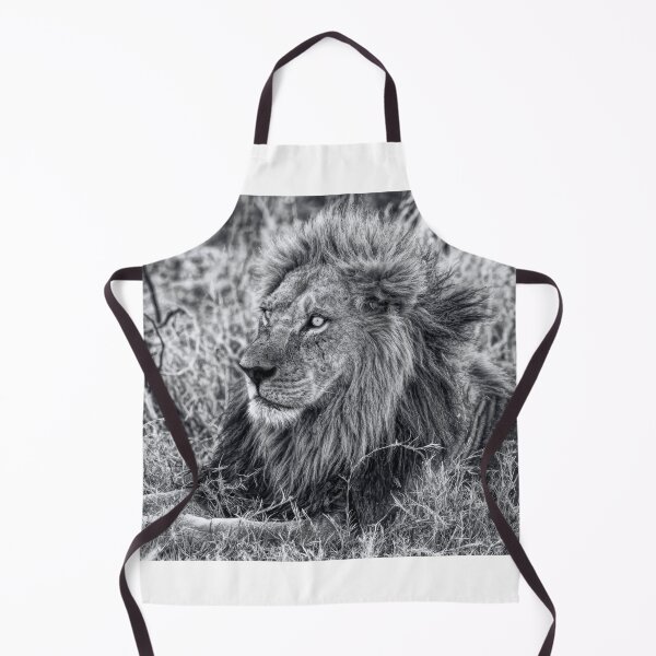 Item preview, The Mighty Lion Has Fallen in Black and White designed and sold by Kay Brewer.