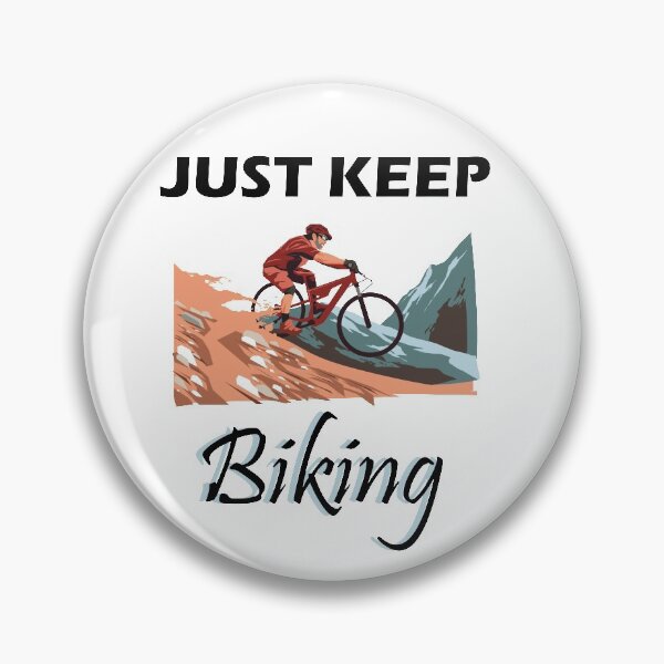 Item preview, just keep biking designed and sold by PRINTED ..