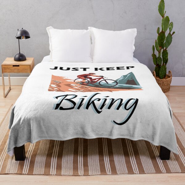 Item preview, just keep biking designed and sold by PRINTED ..