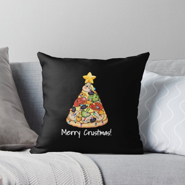 Item preview, Merry Crustmas Pizza Christmas Tree designed and sold by EstelleStar.