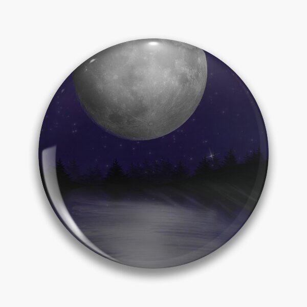 Item preview, Moon over lake designed and sold by Chronically-art.