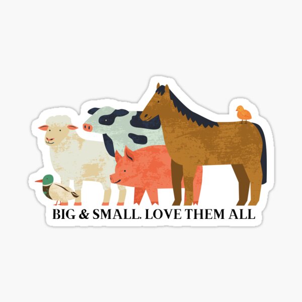 Item preview, Big & Small. Love Them All.  designed and sold by TeeKid.
