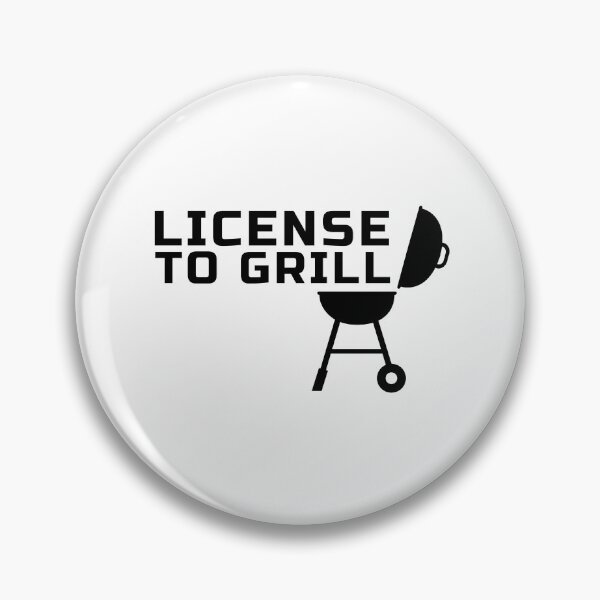 Item preview, License to Grill - Funny Grilling Themed Gift designed and sold by EstelleStar.