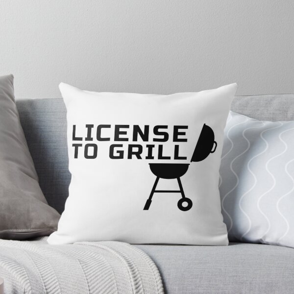 Item preview, License to Grill - Funny Grilling Themed Gift designed and sold by EstelleStar.