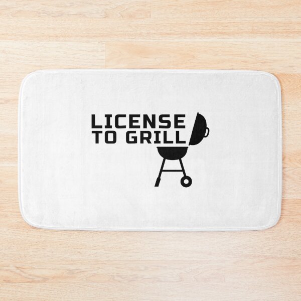 Item preview, License to Grill - Funny Grilling Themed Gift designed and sold by EstelleStar.