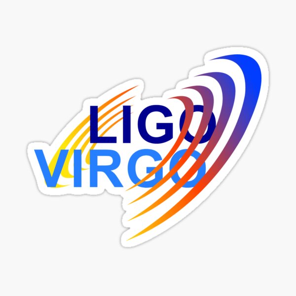 Virgo Instrument - LIGO Collaboration Logo Sticker