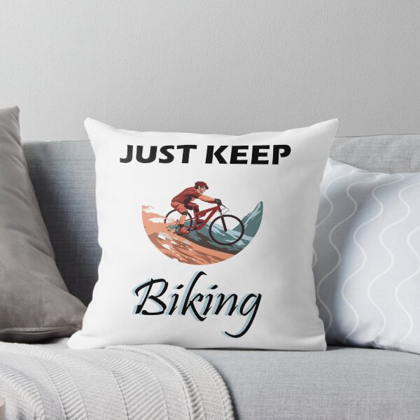 Item preview, just keep biking designed and sold by PRINTED ..