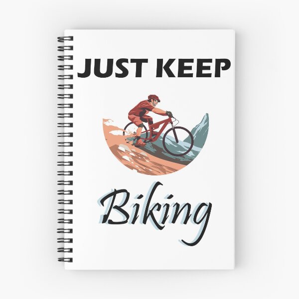 Item preview, just keep biking designed and sold by PRINTED ..