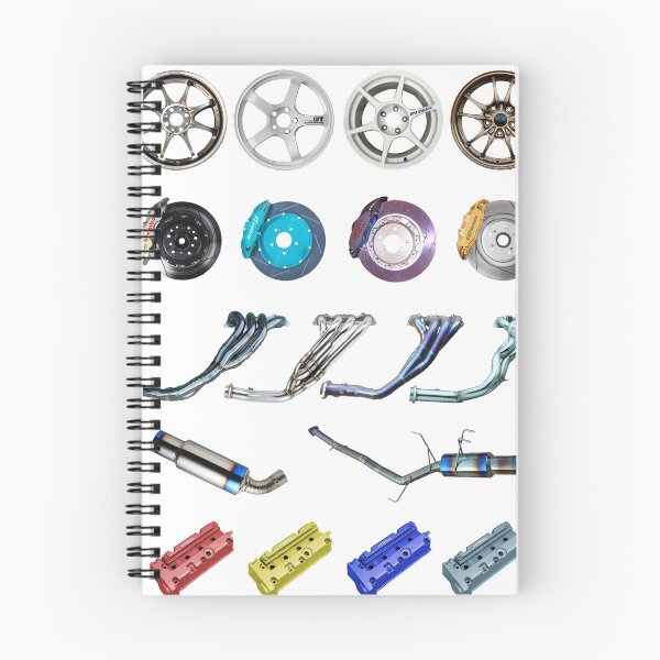 Item preview, JDM parts wheels, header, exhaust, brakes, valve cover designed and sold by sappy187.