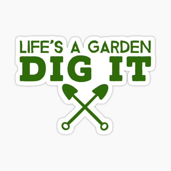 Gardening Stickers Redbubble