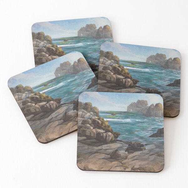 Item preview, Stones on the beach landscape designed and sold by realiten.