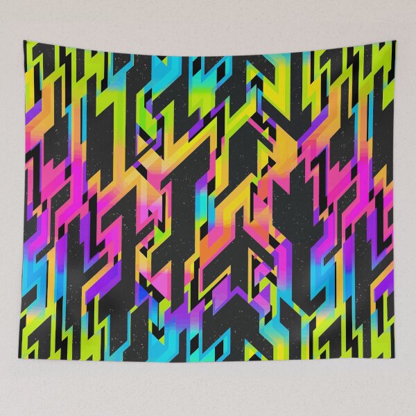 Item preview, Rainbow Geometry designed and sold by WowThatsAwful.