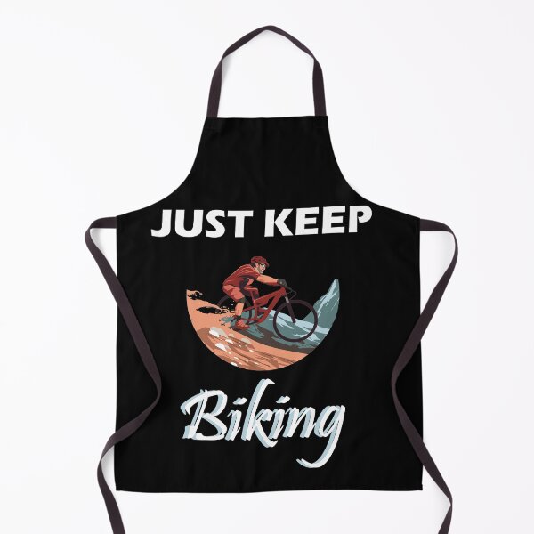 Item preview, just keep biking designed and sold by PRINTED ..