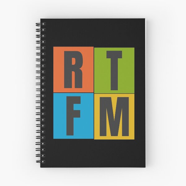 Aperçu de l'œuvre RTFM Lire le manuel F ** KIN créée et vendue par JBDeszigns.