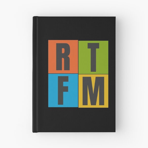 Item preview, RTFM Read The F**KIN Manual designed and sold by JBDeszigns.