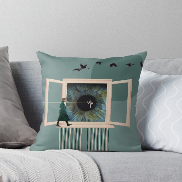 Item preview, Heartbeat line green collage designed and sold by katakania.