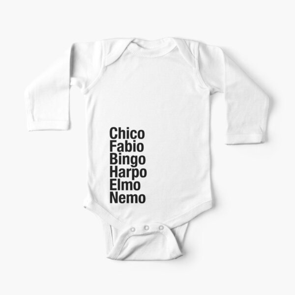 Finding Nemo Names List Baby One Piece By Carolynburt Redbubble