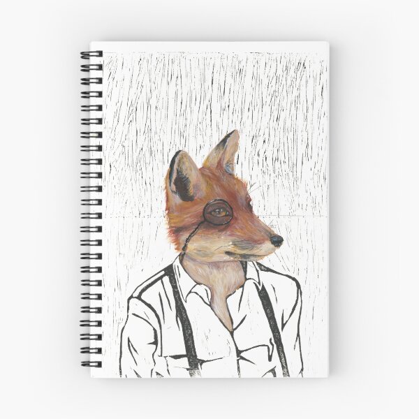 Item preview, Hipster fox  designed and sold by itsjehuty.