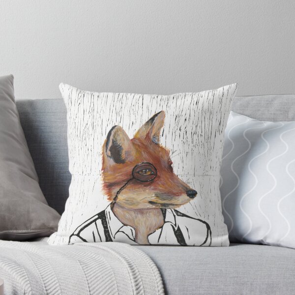 Item preview, Hipster fox  designed and sold by itsjehuty.