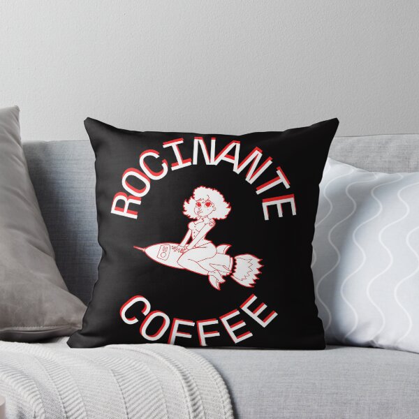 Item preview, Red & White Rocinante Minimalist Art designed and sold by ecdato.