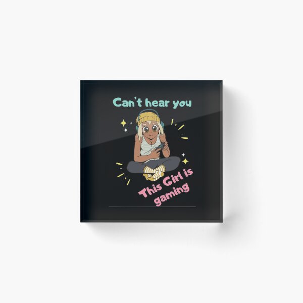 Item preview, Can't hear you,This girl is gaming designed and sold by DeeSignTShirts.