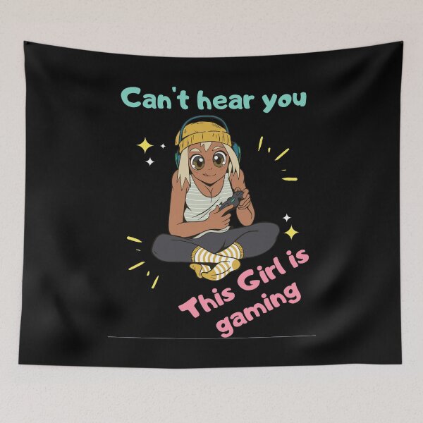 Item preview, Can't hear you,This girl is gaming designed and sold by DeeSignTShirts.