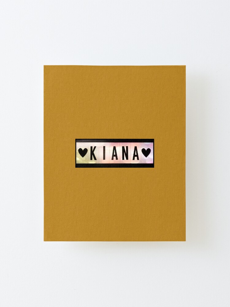 Alternate view of Kiana Mounted Print