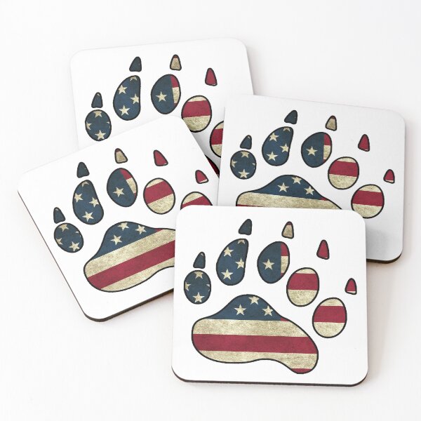 Item preview, American Flag Paw designed and sold by newhuman.