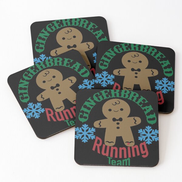 Item preview, Gingerbread Running Team designed and sold by PupnkittyMania ⭐⭐⭐⭐⭐.