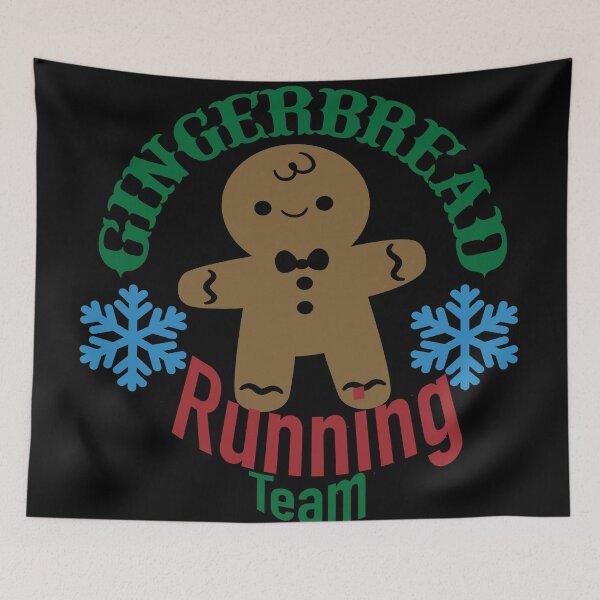 Item preview, Gingerbread Running Team designed and sold by PupnkittyMania ⭐⭐⭐⭐⭐.