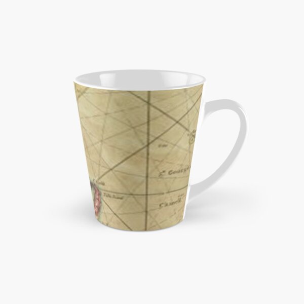 Item preview, Classic New England Shore Atlantic Ocean Coast Map designed and sold by NoShowMagazine.