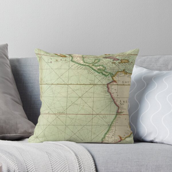 Item preview, Classic Pacific Ocean Map designed and sold by NoShowMagazine.
