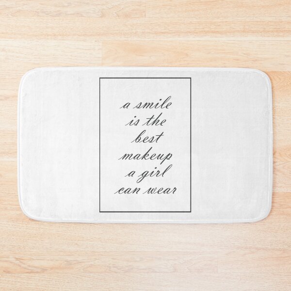 Item preview, A Smile Is The Best Makeup 386 Watercolor Map Yoga designed and sold by vividpixelusa.