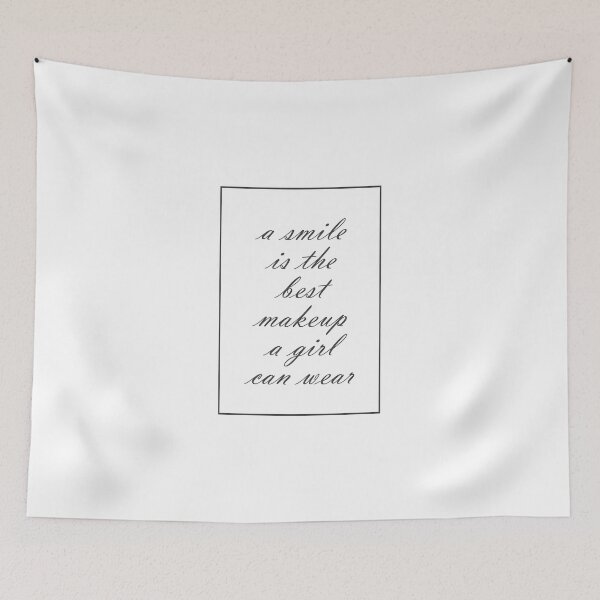Item preview, A Smile Is The Best Makeup 386 Watercolor Map Yoga designed and sold by vividpixelusa.