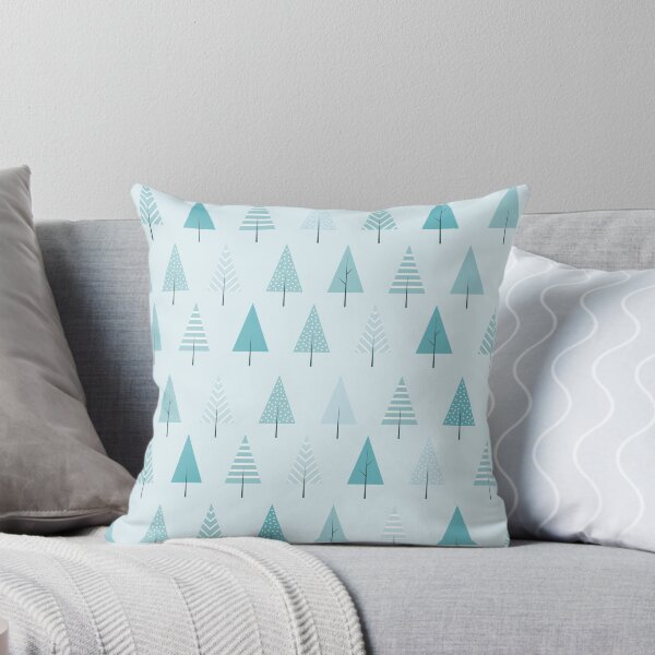 Item preview, Hand Drawn Christmas Trees Pattern designed and sold by della95.