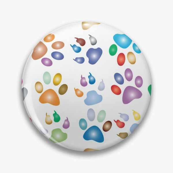 Item preview, Rainbow Paw Prints designed and sold by gardengatequilt.