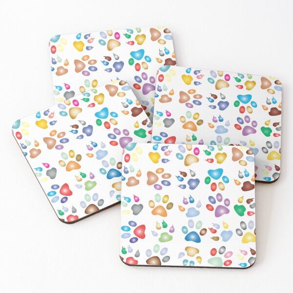 Item preview, Rainbow Paw Prints designed and sold by gardengatequilt.