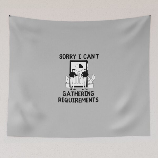 Item preview, business analyst ideas gifts - Gathering requirements designed and sold by 1M4NE.