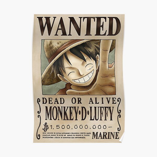 Luffy Posters Redbubble