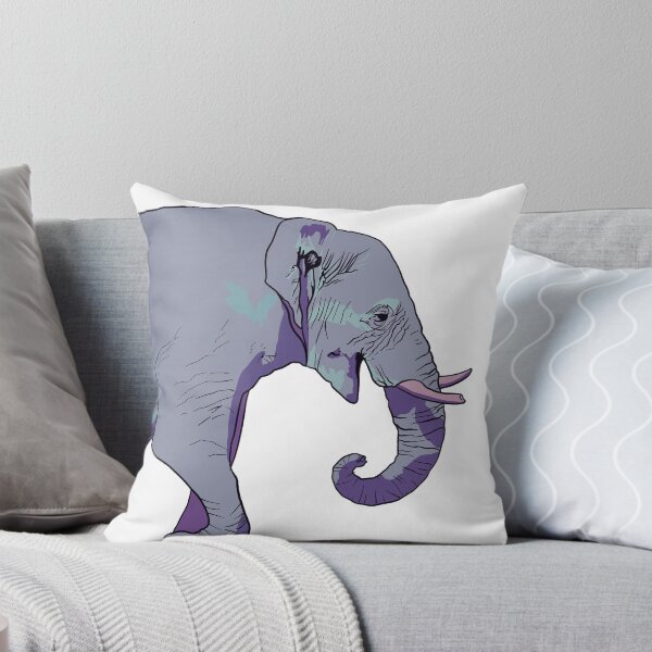 Item preview, Elephant on white designed and sold by Nicole Milkintas.