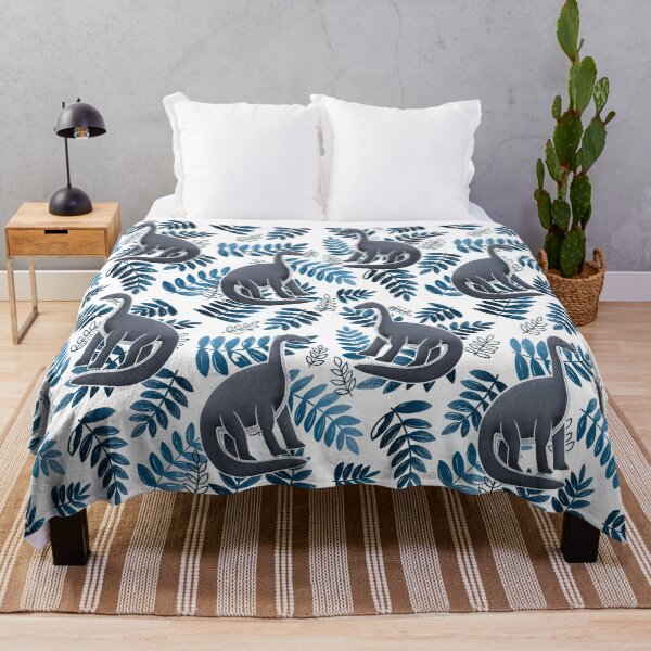 Item preview, Modern Dinosaur Pattern - Blue designed and sold by monitdesign.