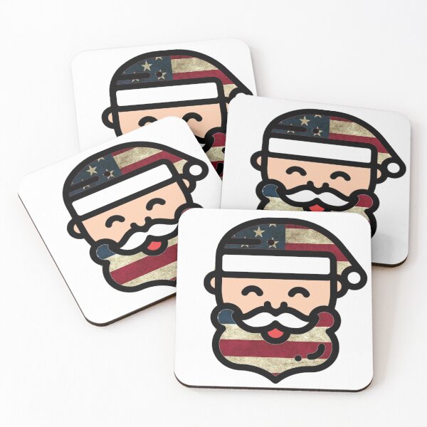Item preview, American Flag Santa designed and sold by newhuman.
