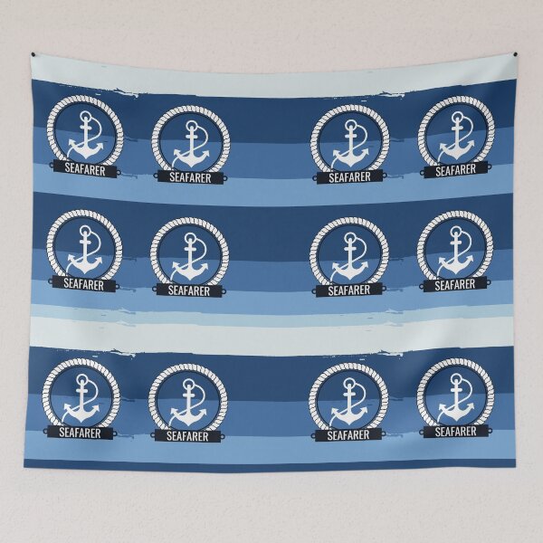 Item preview, SEAFARER ANCHOR PATTERN designed and sold by LiveAndGlow.