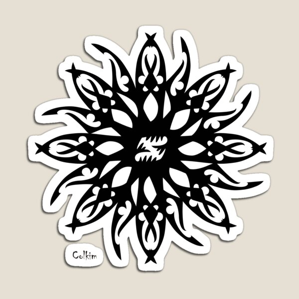 Aperçu de l'œuvre Dahlia créée et vendue par ColkimDesign.