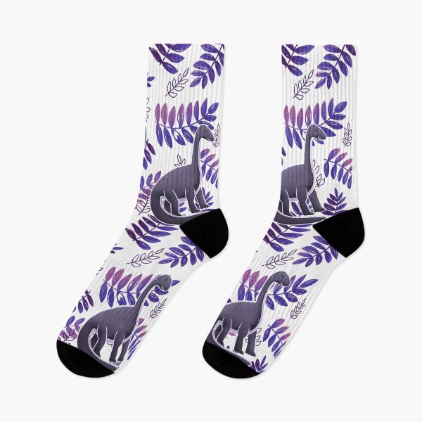 Item preview, Modern Dinosaur Pattern - Neon Purple designed and sold by monitdesign.