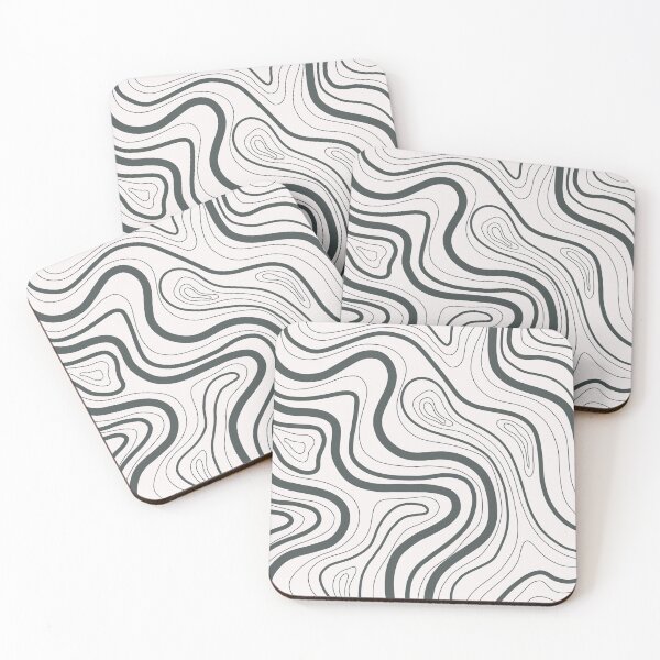 Item preview, Abstract Topographical Lines designed and sold by hollyferguson.