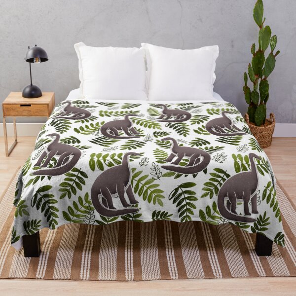 Item preview, Modern Dinosaur Pattern - Olive Green designed and sold by monitdesign.
