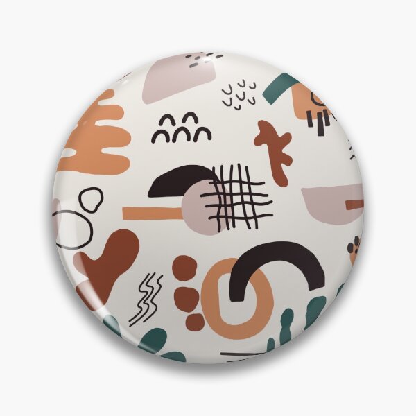 Item preview, Abstract Shapes - Earth Tone designed and sold by hollyferguson.