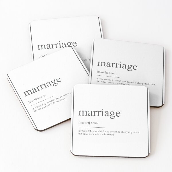 Item preview, Marriage 383 Watercolor Map Yoga Quote Definition designed and sold by vividpixelusa.